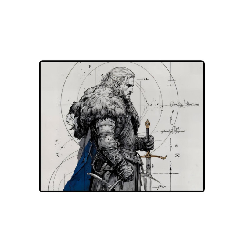 ماوس پد مدل گیم آف ترونز سایز 24*19 سانتی متر