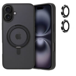 کاور موفی مدل Magsafe_16 مناسب برای گوشی موبایل اپل iPhone 16 به همراه محافظ لنز دوربین