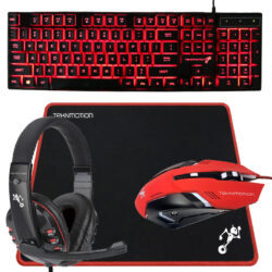 ست گیمینگ تکنو میشن مدل BUNDLE_4_IN_1_BACKLIT